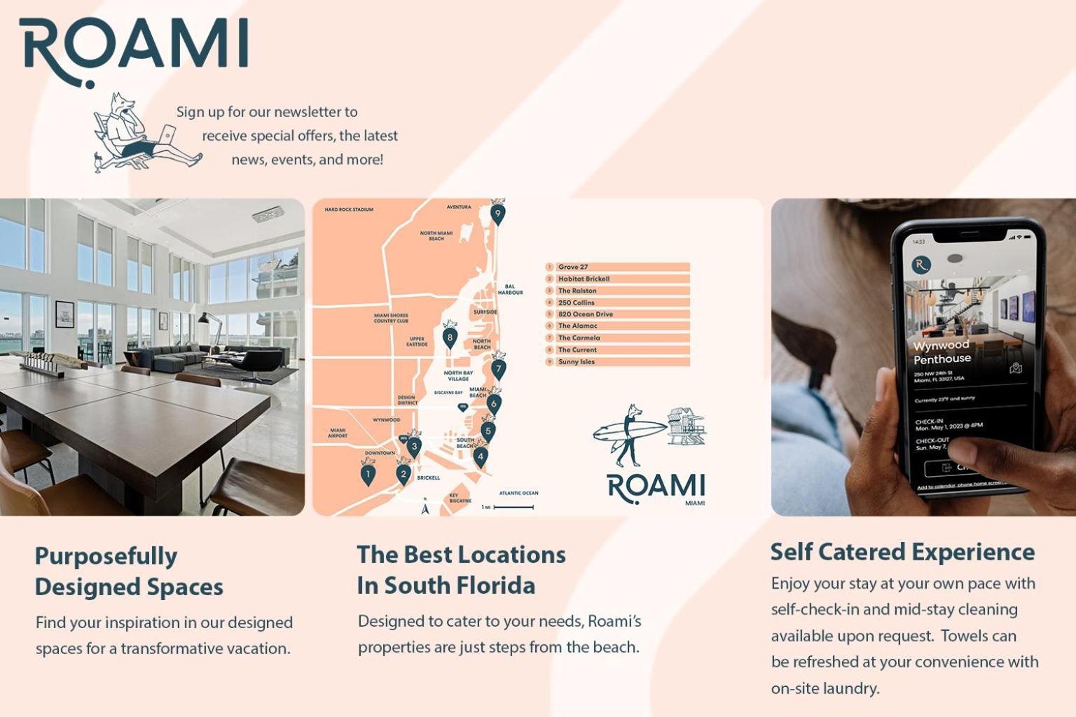 Ferienwohnung Roami At The Carmela Miami Beach Exterior foto